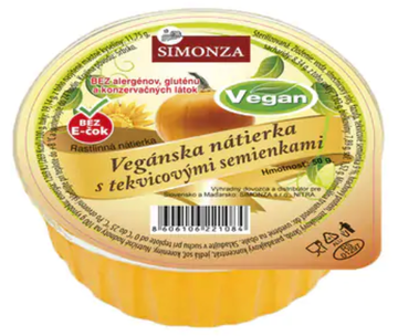 Vegan pomazánka s dýňovým semínkem 50 g Simonza